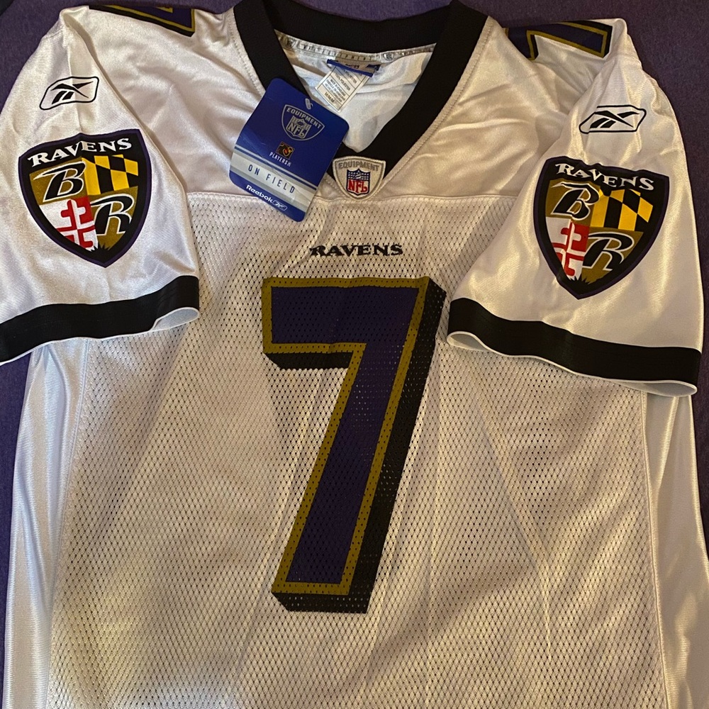 Autographed Kyle Boller #7 Ravens Jersey